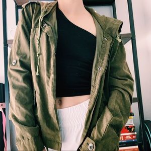 UTILITY JACKET WITH HOOD